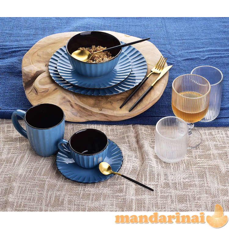 EVIE BLUE desertinė lėk&scaron;tė - mėlyna 1