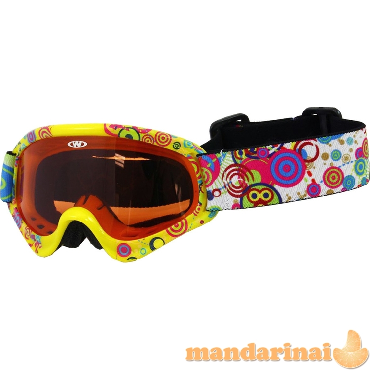 Vaiki&scaron;ki slidinėjimo akiniai Worker Sterling Yel UV