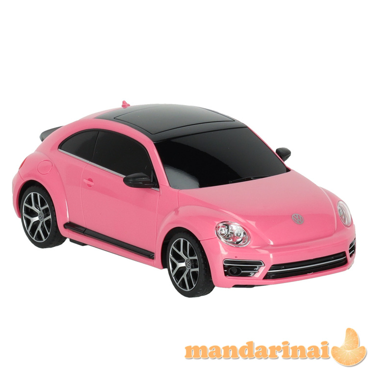 RC automobilis 1:24 Volkswagen Beetle rožinė 3