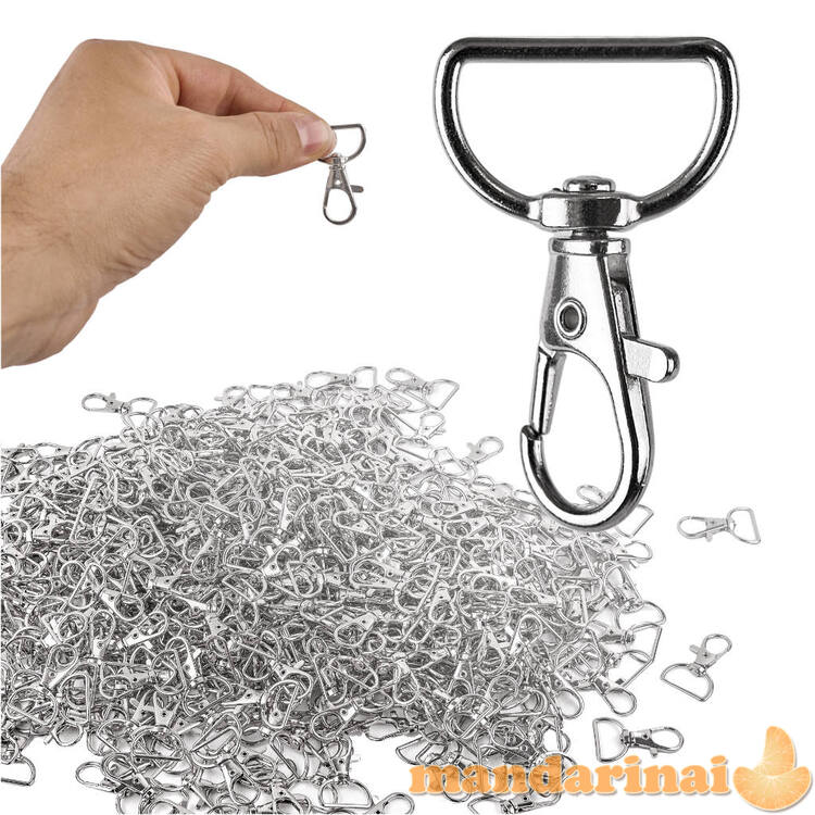 Metalinis karabininis žuvis 500 vnt. 1