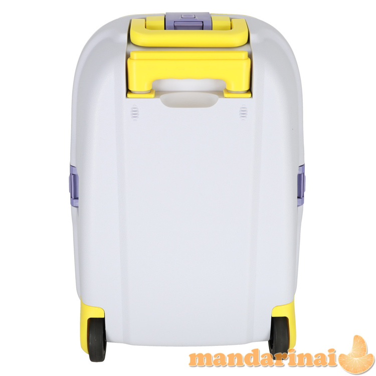 Vaikiškas kelioninis lagaminas ant ratų geltonas 2