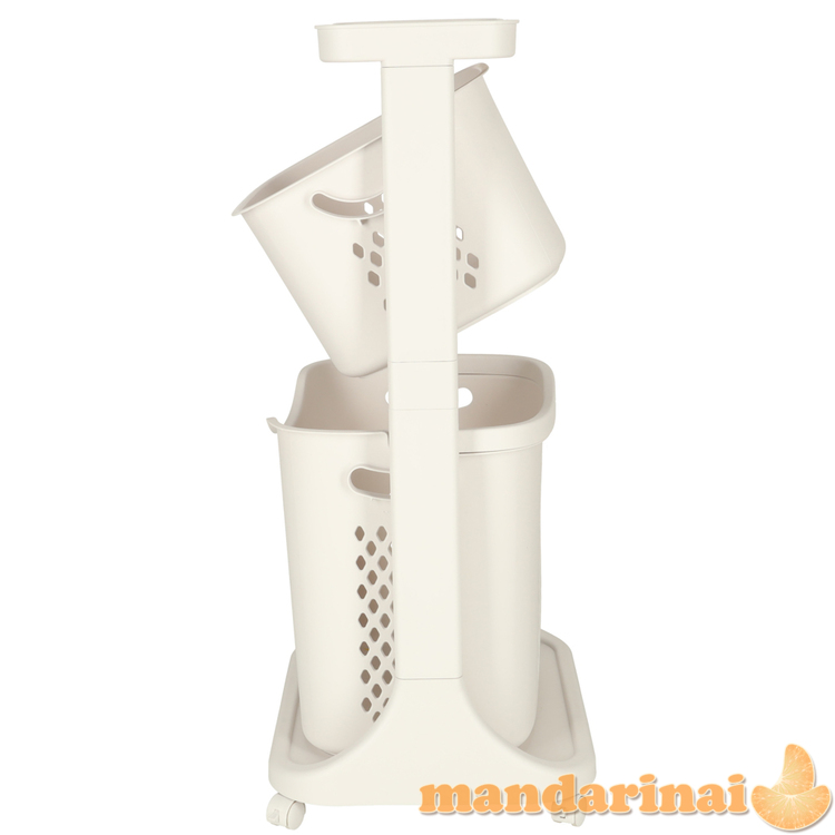 Nešvarių drabužių krepšelis po koitalinio vairavimo