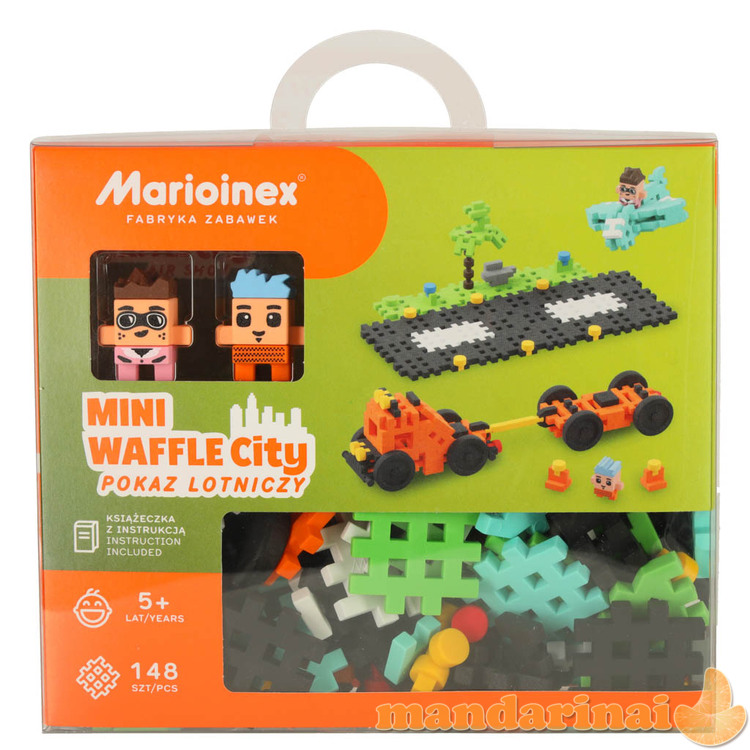 Konstrukciniai blokeliai mini vaflinis oro šou 148 vnt