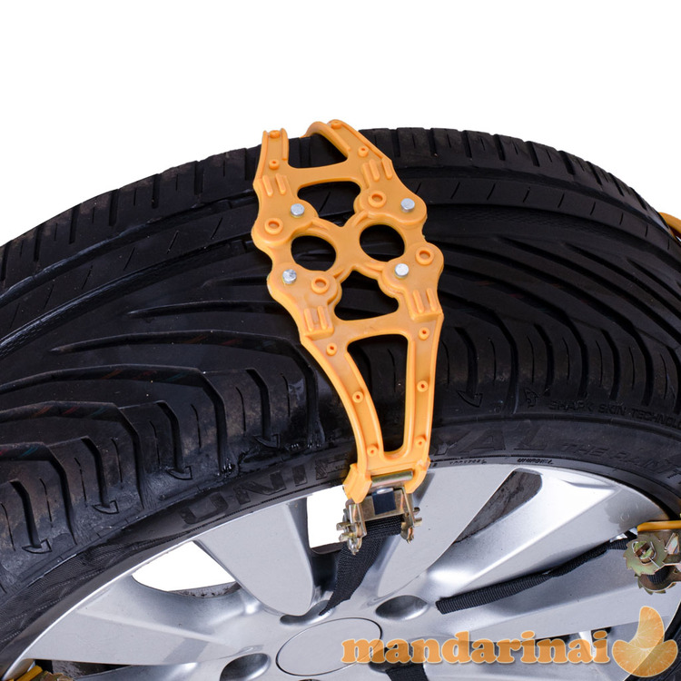 Sniego grandinės neslystančios ratų gaubteliai žieminės padangos 8el. 1