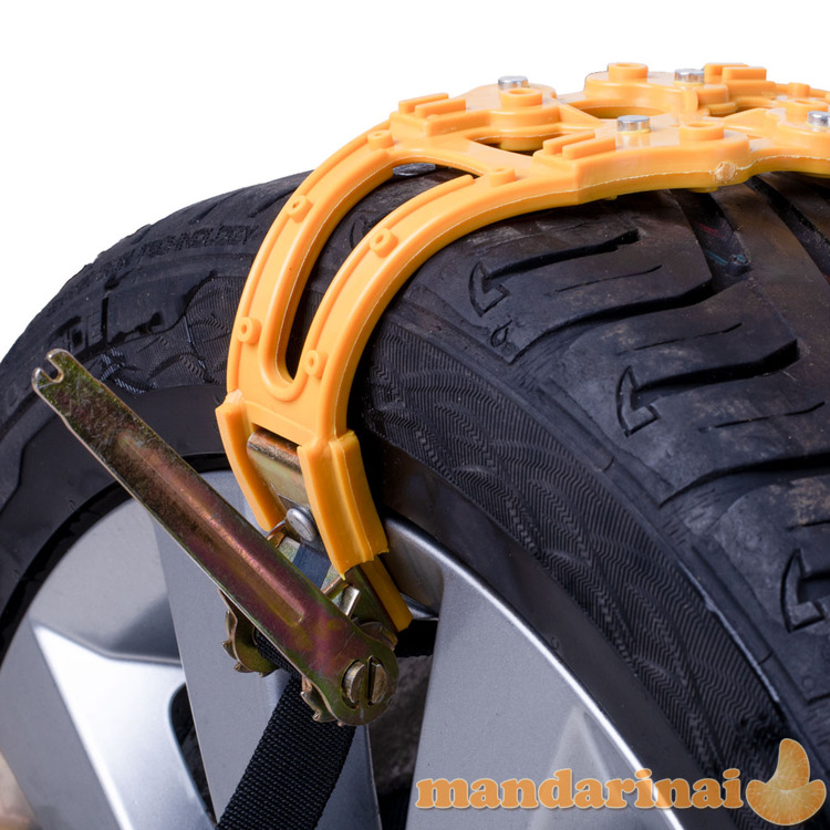 Sniego grandinės neslystančios ratų gaubteliai žieminės padangos 8el. 2