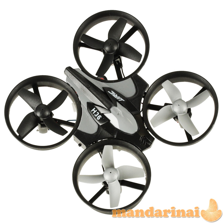JJRC H36 mini 2.4GHz 4CH 6 ašių juodas RC dronas