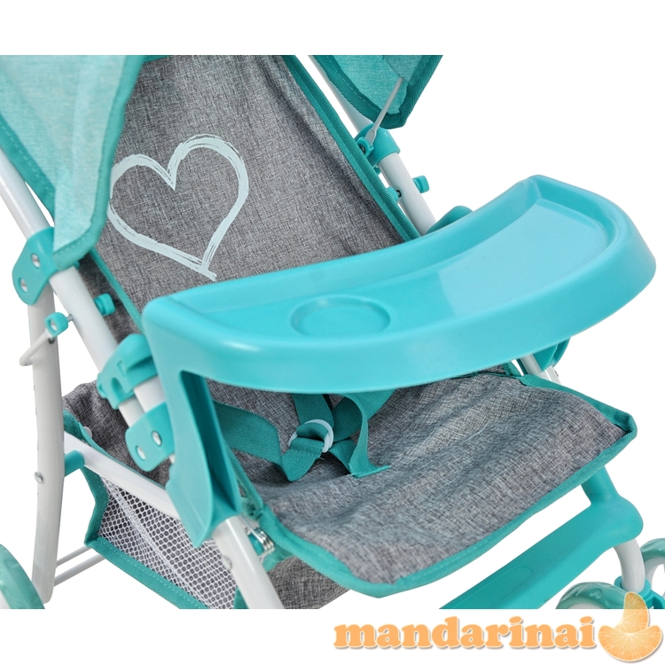 Milly Mally lėlių vežimėlis Kate Prestige Mint