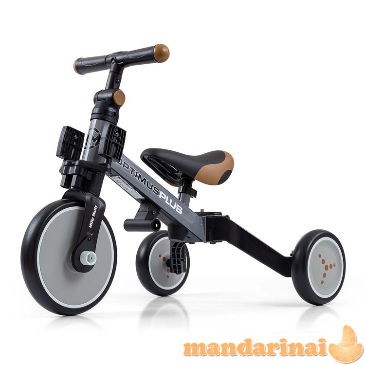 Optimus Plus Grey 4in1 dviratis