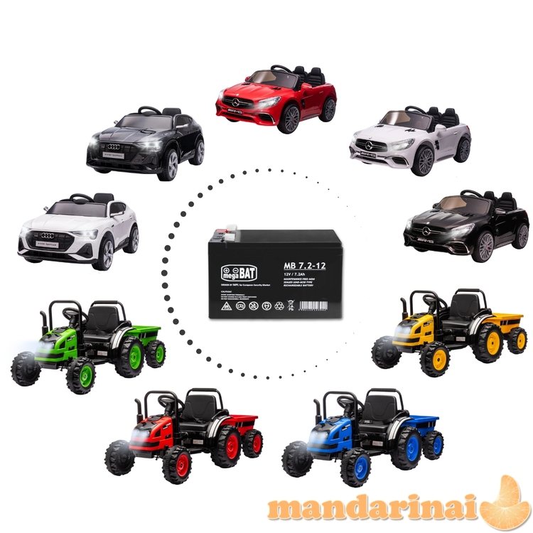 VRLA baterija MB 7.2-12 (151/65/94mm) MB 7.2-12