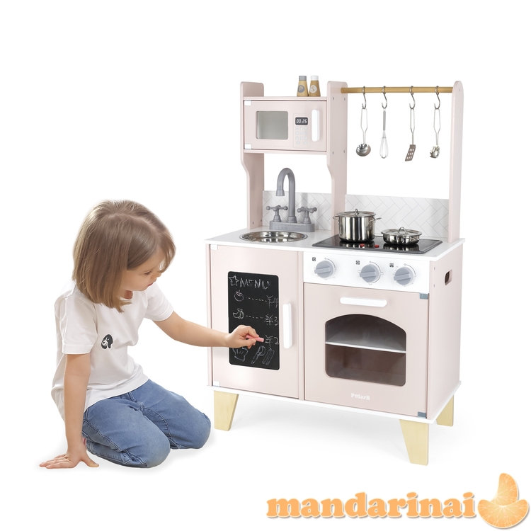 Viga 44082 PolarB Virtuvė su lenta - rožinė