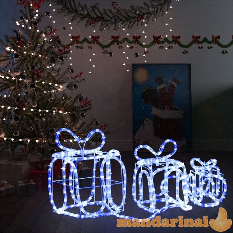Kalėdų dekoracija dovanų dėžutės, 180 led lempučių