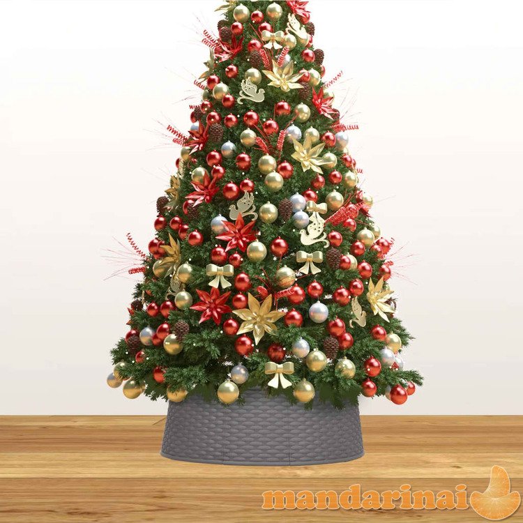 Kalėdų eglutės stovo apvadas, rudas, skersmuo 54x19,5cm
