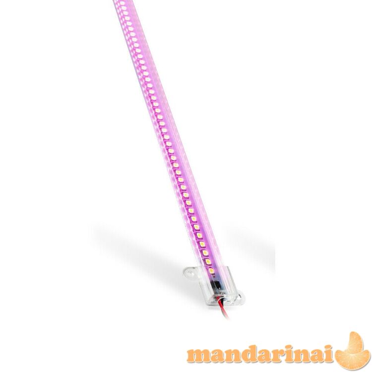 Pilno spektro šviesos bėgelių sistema augalams auginti