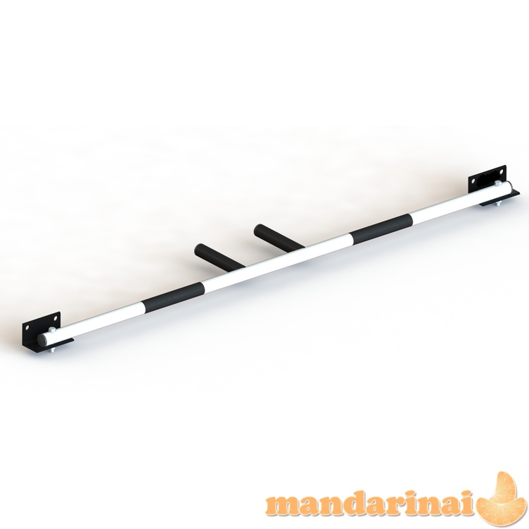 Tarp sienų montuojamas kampinis skersinis SANRO PLUS baltas, iki 150kg