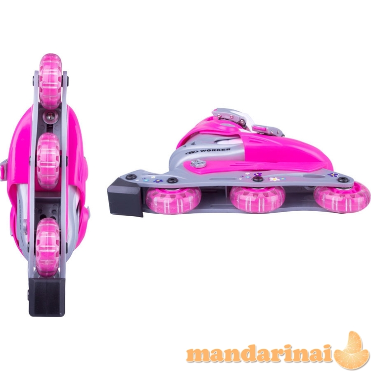 Vaiki&scaron;kas riedučių ir apsaugų komplektas Worker Polly