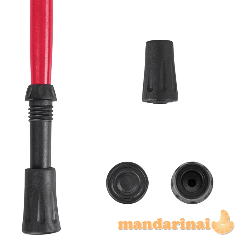 Treko lazdos inSPORTline Altiplano 100 Pair Red