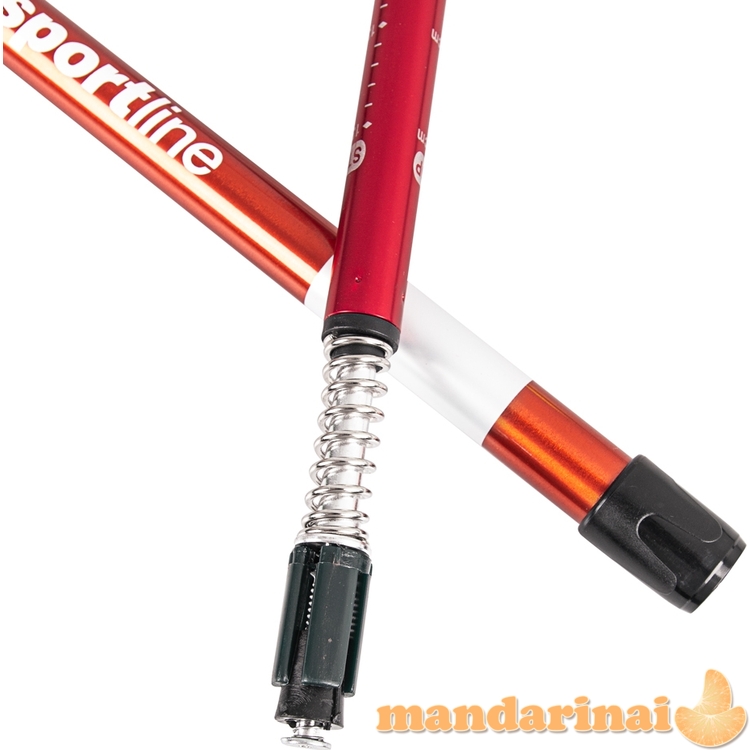 Treko lazdos inSPORTline Altiplano 100 Pair Red