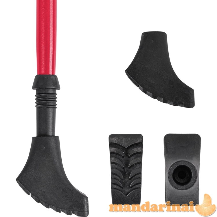 Treko lazdos inSPORTline Altiplano 100 Pair Red