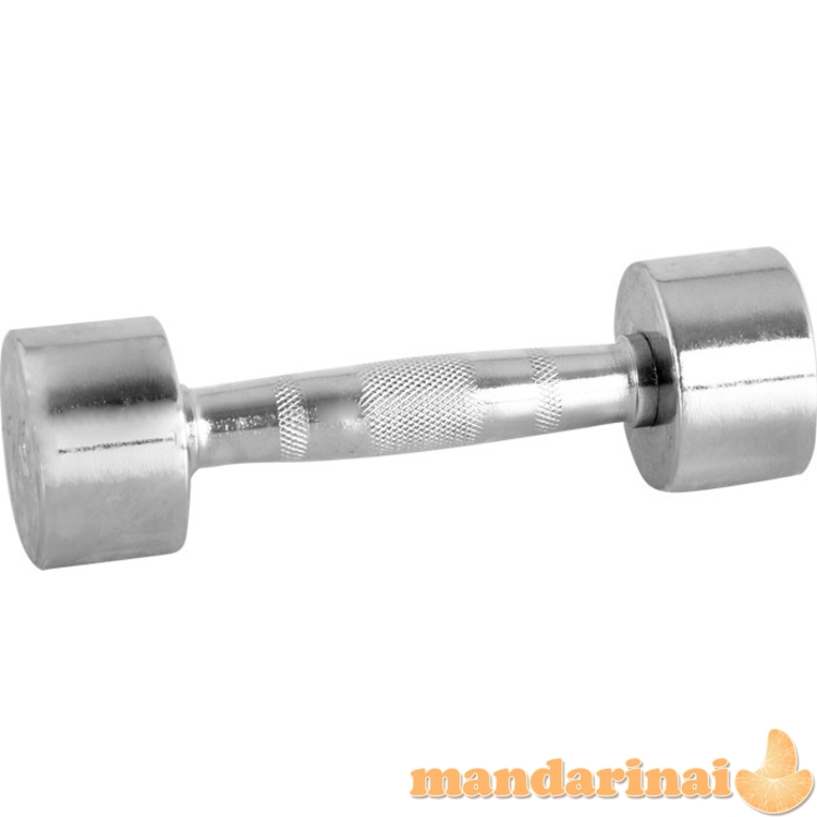 Chromuotas hantelis inSPORTline 4 kg