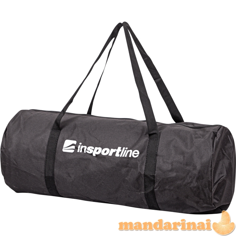 Pripučiamas mank&scaron;tos kilimėlis inSPORTline Airstunt 300 x 100 x 10 cm pilkos spalvos su elektrine pompa
