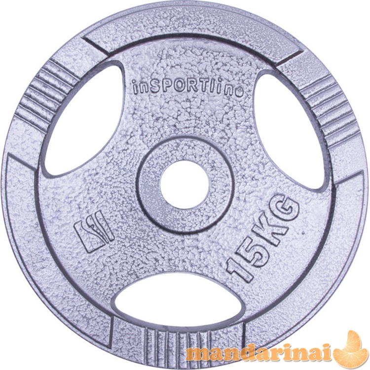 Ketaus svoris 30 mm inSPORTline Hamerton 15 kg