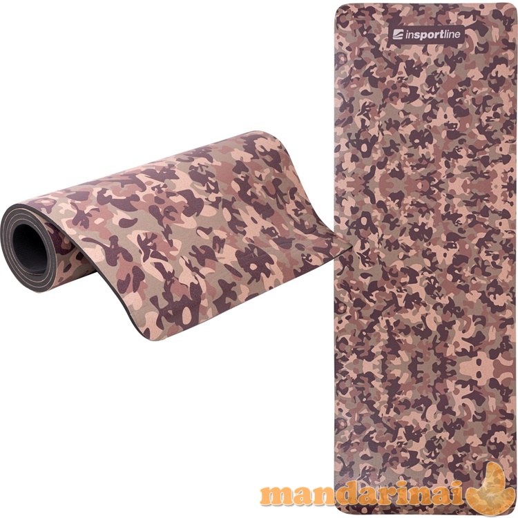 Treniruočių kilimėlis inSPORTline Camu 173x61x0,8cm
