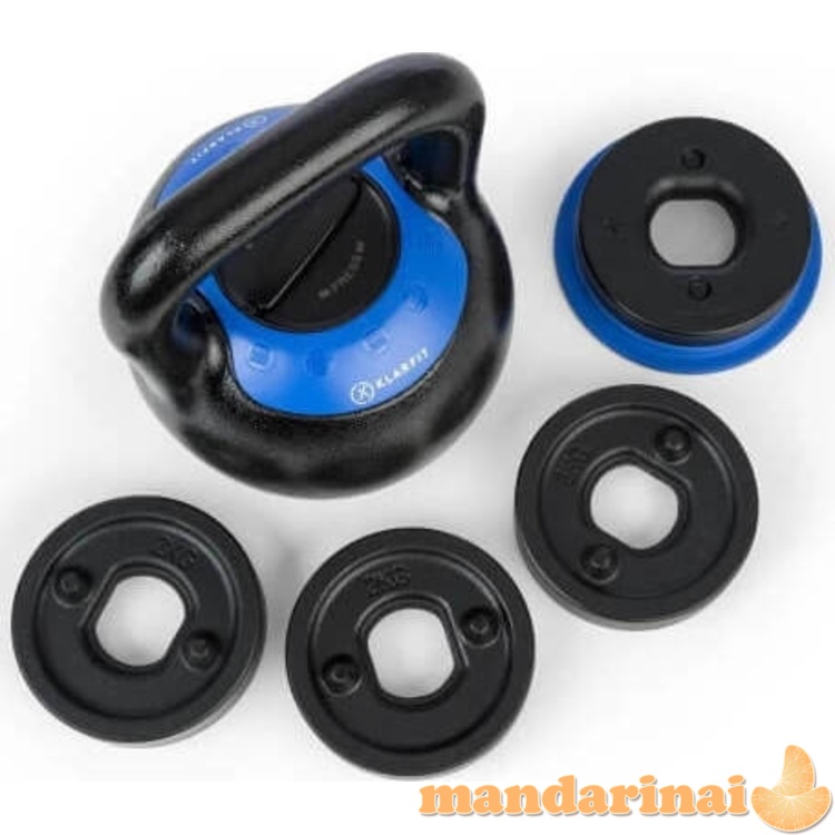 Reguliuojamas svarmuo KLARFIT Adjustabell 16/18/20/22/24 kg