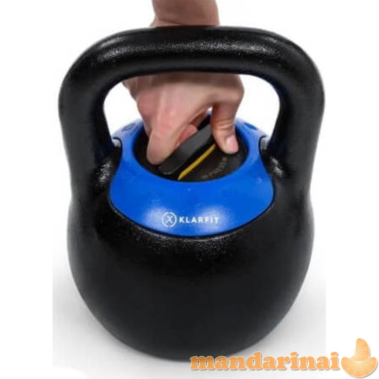 Reguliuojamas svarmuo KLARFIT Adjustabell 16/18/20/22/24 kg