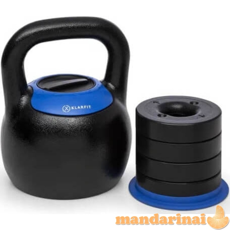 Reguliuojamas svarmuo KLARFIT Adjustabell 16/18/20/22/24 kg