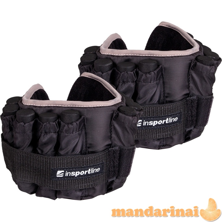 Reguliuojami kulk&scaron;nių svarmenys inSPORTline Ankler X 2x2,25 kg