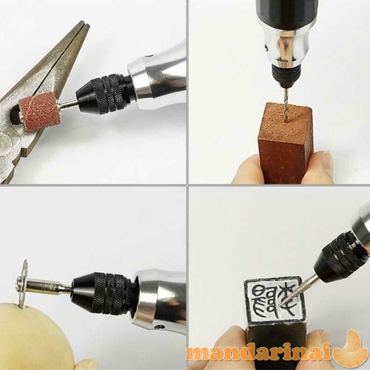 Profesionalus pakraunamas graviravimo-šlifavimo įrankis