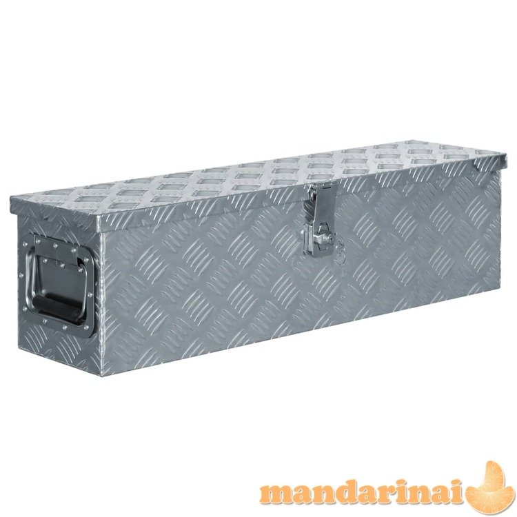 Aliuminio dėžė, 80,5x22x22cm, sidabrinė