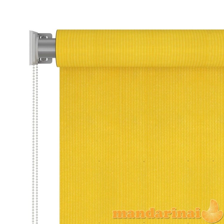 Lauko roletas, geltonos spalvos, 120x140cm, hdpe