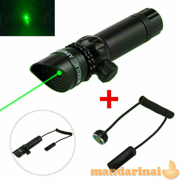 Žalios spalvos lazeris-prožektorius medžioklei
