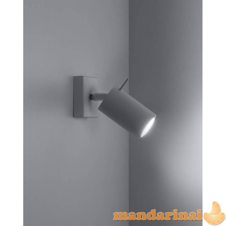 Sieninis šviestuvas žiedas baltas