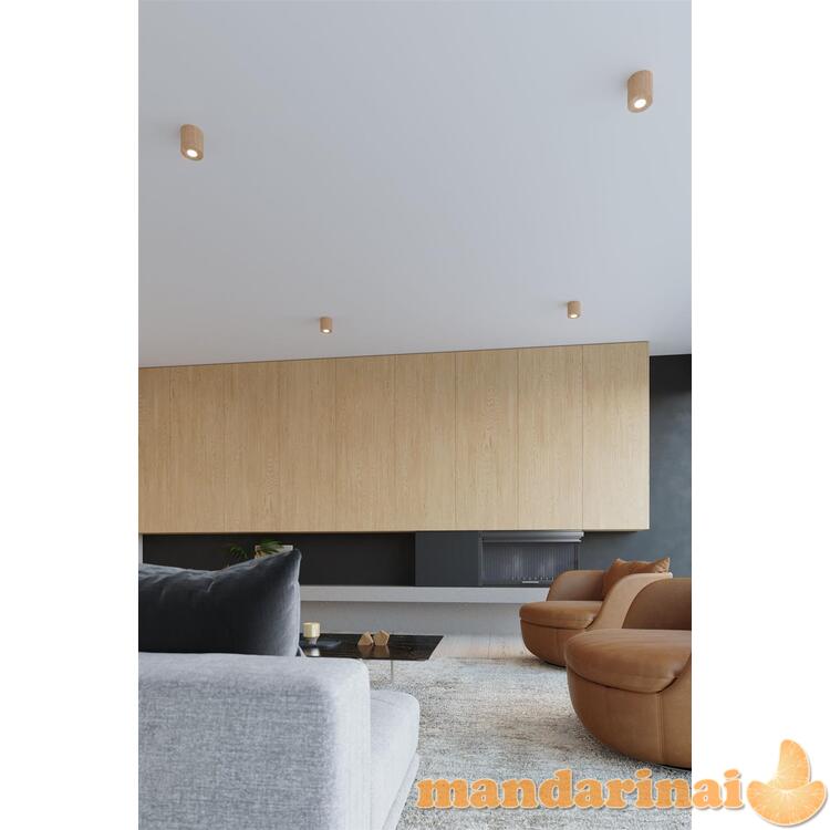 Sieninis šviestuvas Orbis natūrali mediena 3