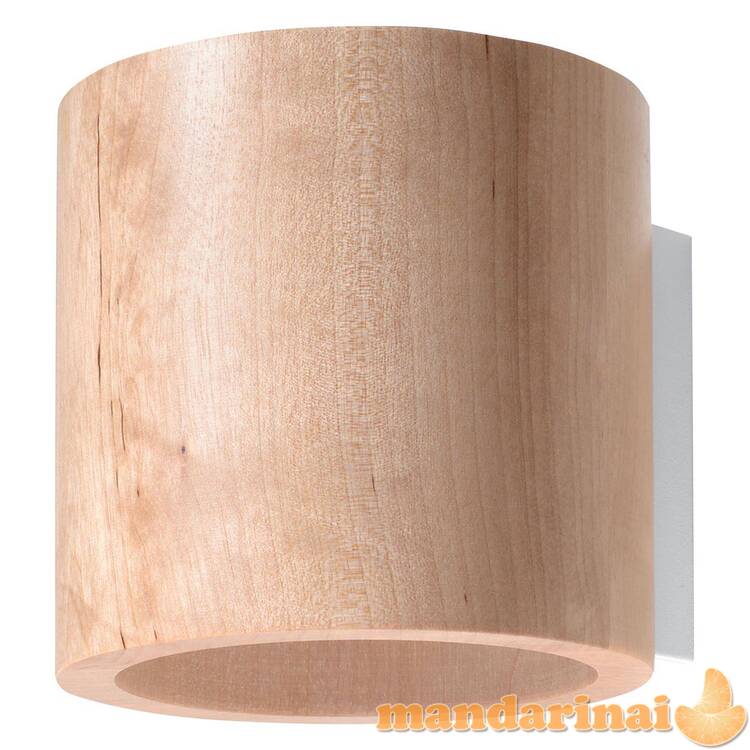 Sieninis šviestuvas Orbis natūrali mediena