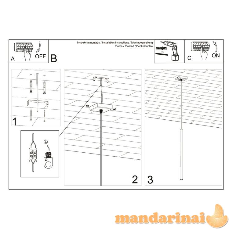 Pakabinama lempa pastelo 1 balta 2