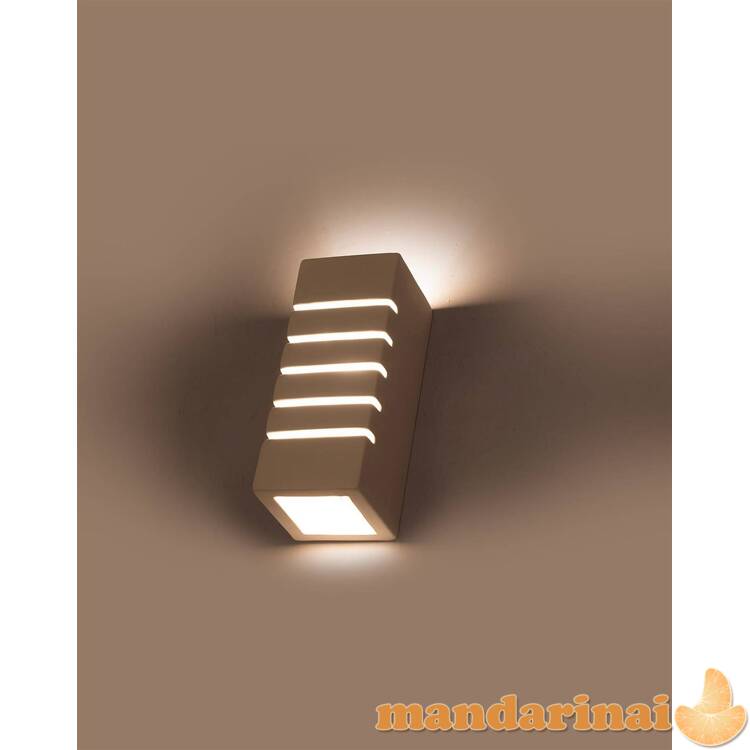 Sieninis šviestuvas keramika samiras