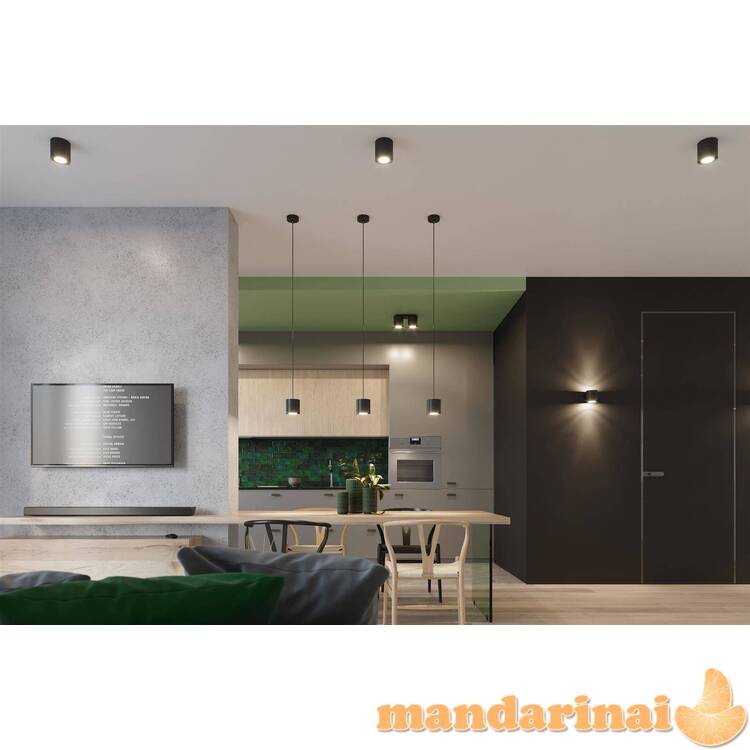 Pakabinama lempa orbis 1 juoda