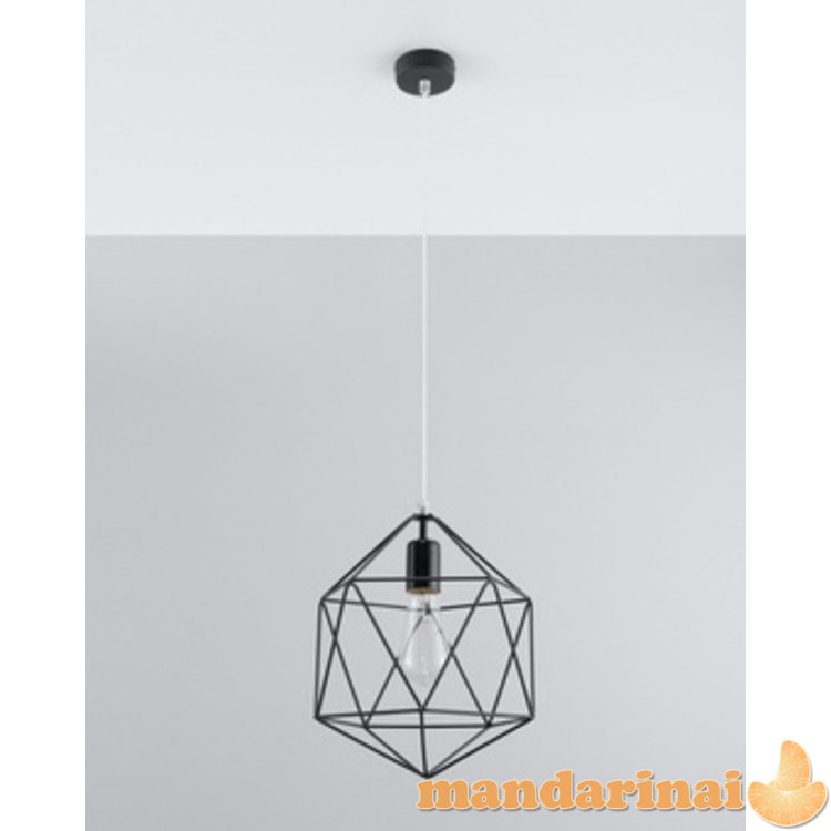 Pakabinama lempa gurkšnoja juodą