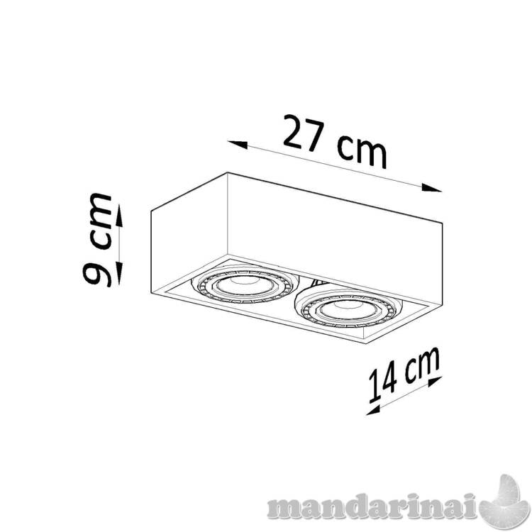 Plfond keturi 2 betonas