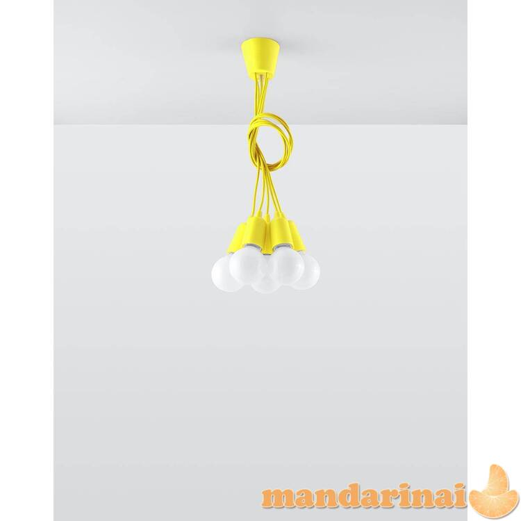 Pakabinama lempa diego 5 geltona