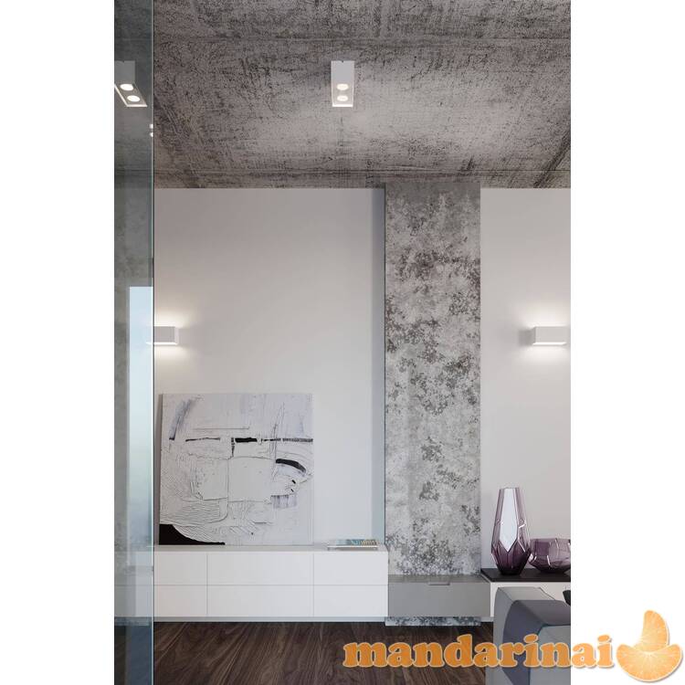 Sieninis šviestuvas QUADbalta 4