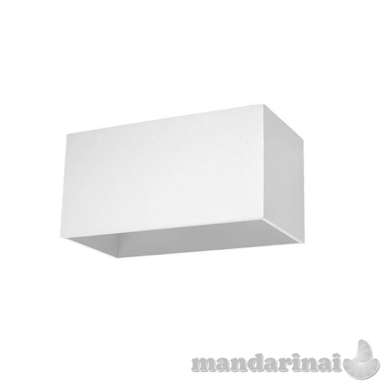 Sieninis šviestuvas QUADbalta 2