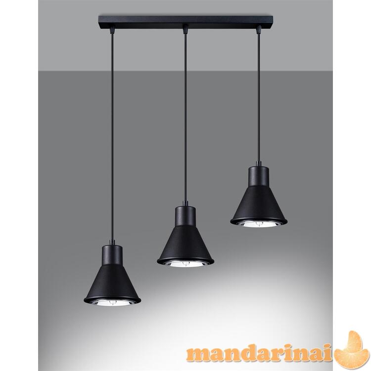 Pakabinama lemputė Talja 3 juoda [ES111]