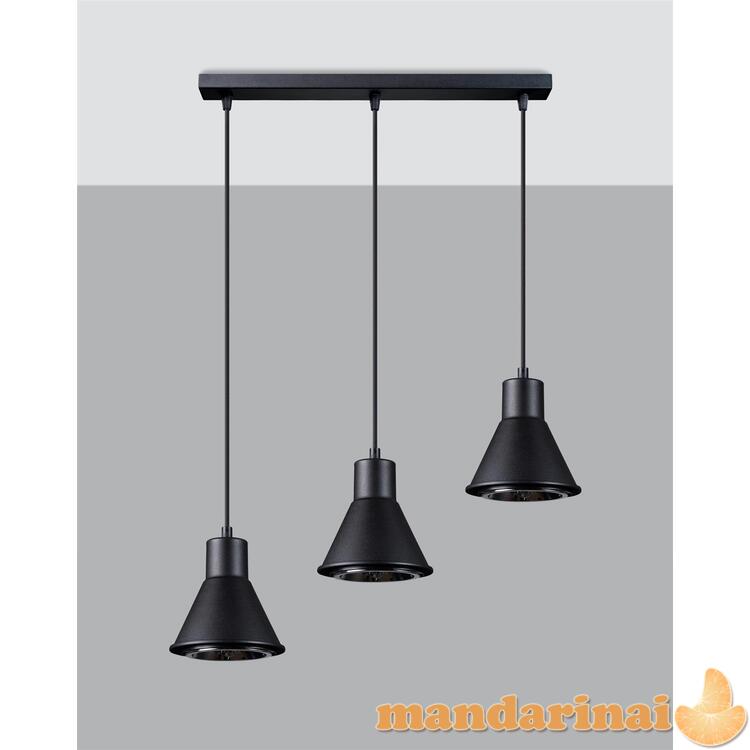 Pakabinama lemputė Talja 3 juoda [ES111]