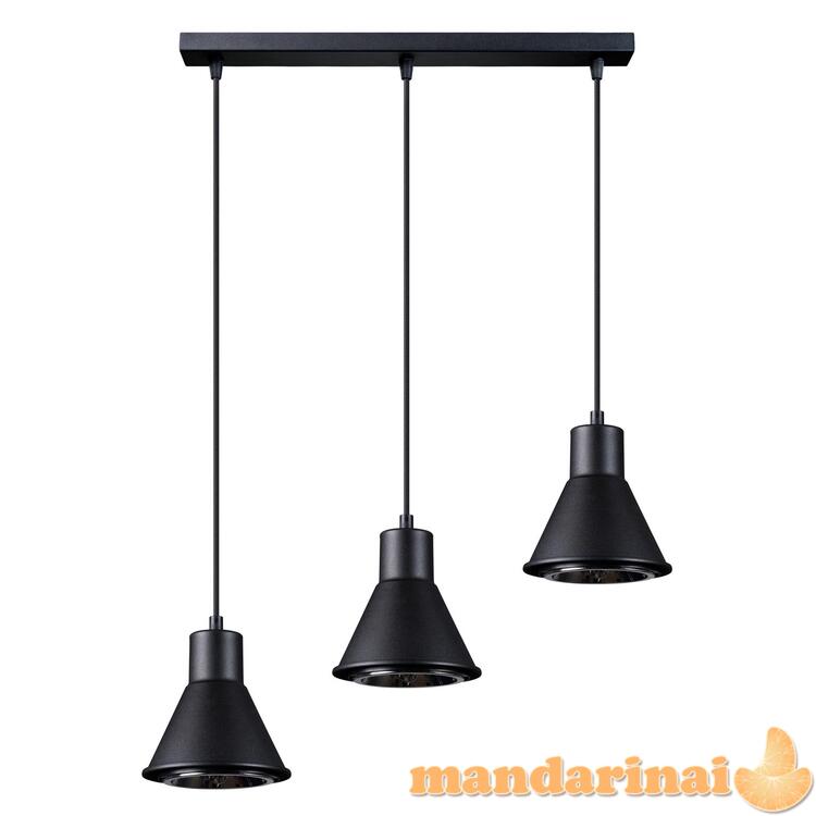 Pakabinama lemputė Talja 3 juoda [ES111]