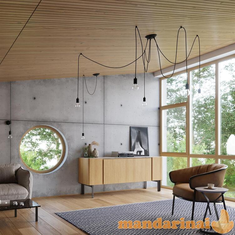 Liustra edison 3 juodas 5