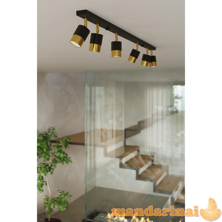 „Nero 3“ Lubinis šviestuvas juoda/auksinė 7